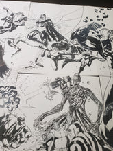 Load image into Gallery viewer, 8 PAGE ORIGINAL ART CHARACTERS OF MARVEL MEGA POSTER - LEONARDO GONDIM
