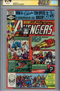 Avengers Annual #10 CGC 9.4 SS Signed Remarked Milgrom
