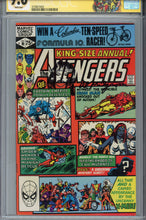 Load image into Gallery viewer, Avengers Annual #10 CGC 9.6 SS Signed Remarked Milgrom
