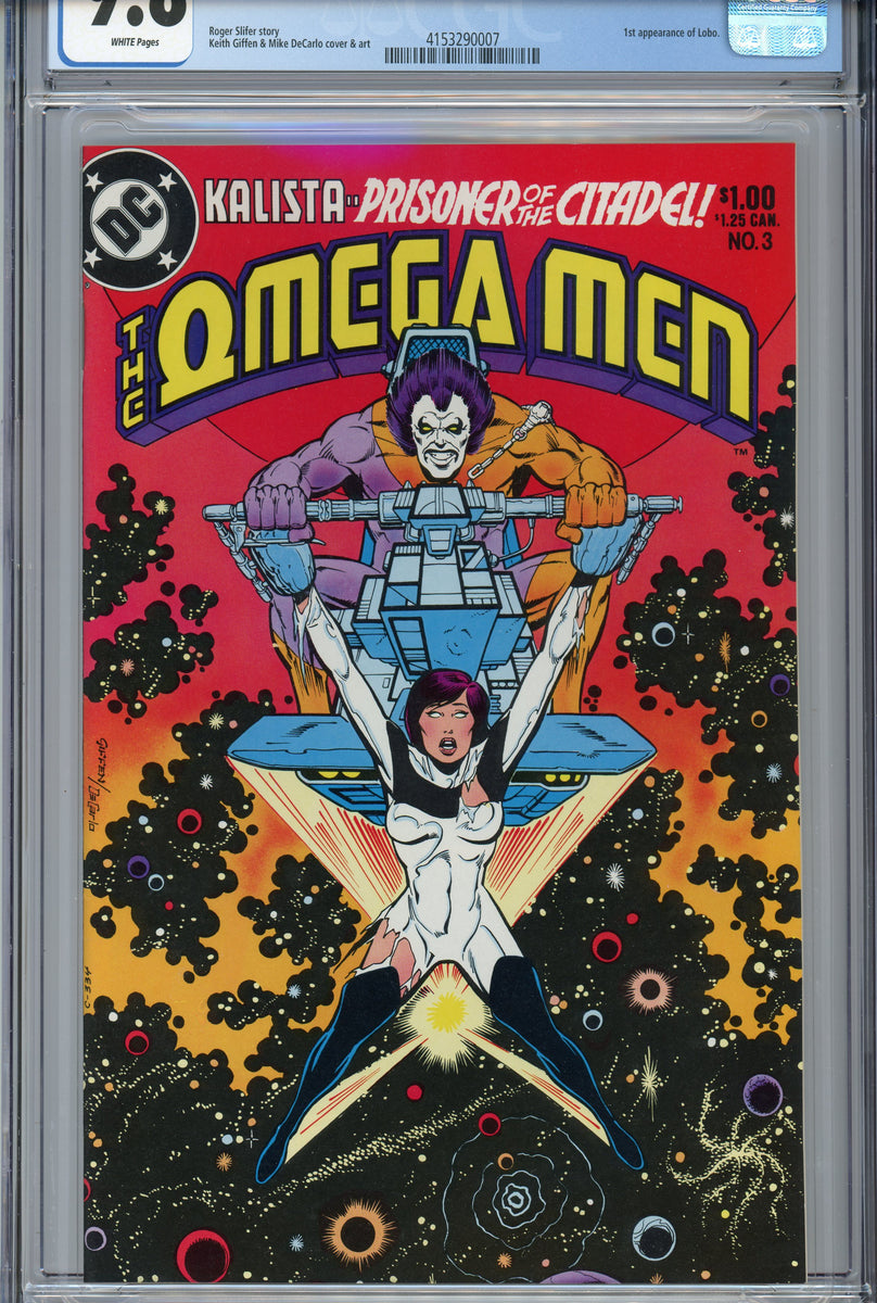 Omega Men #1 CGC 9.8 1st Lobo – Out of the Vault Collectibles
