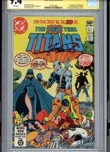 Load image into Gallery viewer, New Teen Titans #2 - FIRST DEATHSTROKE! CGC 9.4 Signature Series White Pages - Signed Perez
