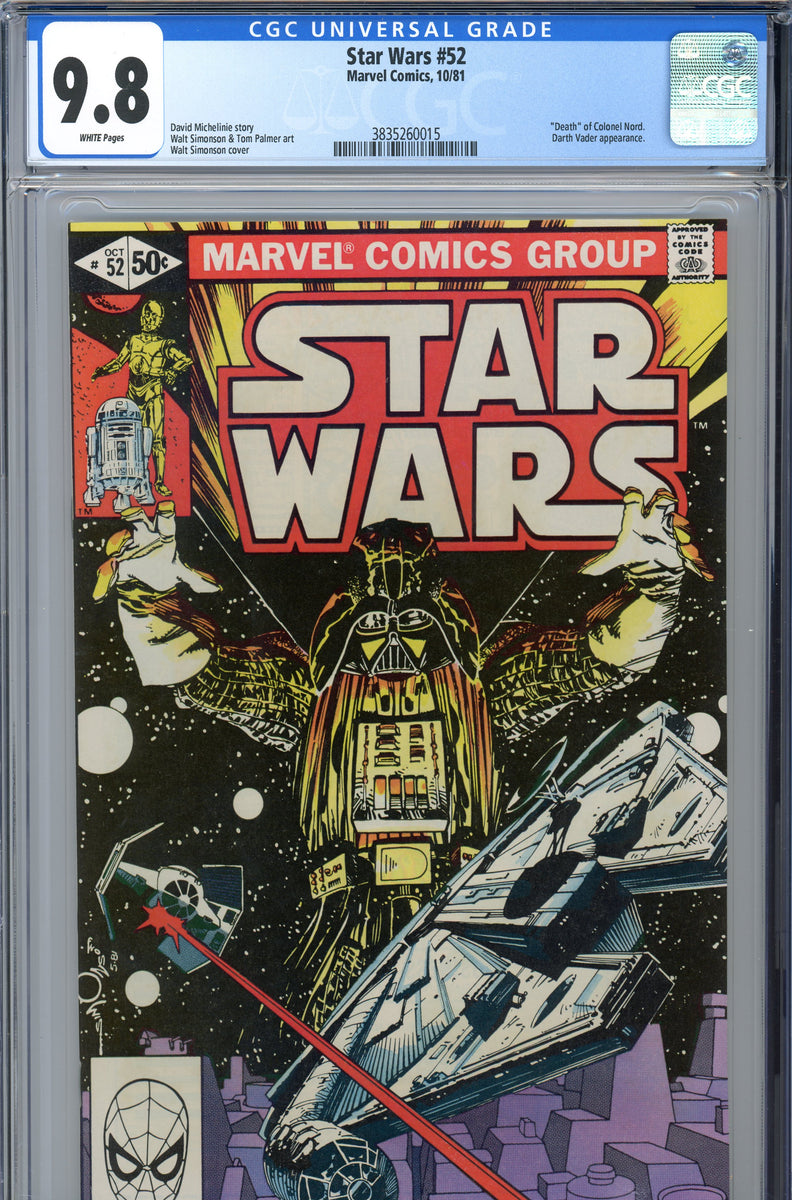 Star Wars #52 CGC 9.8 – Out of the Vault Collectibles