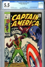 Load image into Gallery viewer, Captain America #117 CGC 5.5

