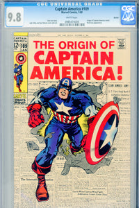 Captain America #109 CGC 9.8 Boston Pedigree
