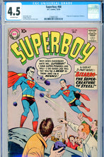 Load image into Gallery viewer, Superboy #68 CGC 4.5 1st Bizarro

