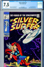 Load image into Gallery viewer, Silver Surfer #4 CGC 7.5 WP
