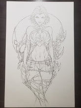 Load image into Gallery viewer, COVER - WHITE WIDOW #1 - JAMIE TYNDALL INK &amp; PENCIL
