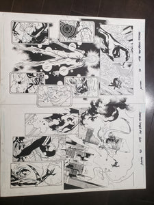 AMAZING SPIDER-MAN #800 CENTER-FOLD 2 PAGES WOW - BY STUART IMMONEN