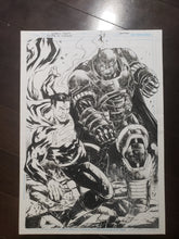 Load image into Gallery viewer, PIN-UP - SUPERMAN vs BATMAN - LEONARDO GONDIM - 11x17
