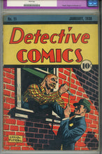 Load image into Gallery viewer, Detective #11 CGC 2.0 Apparent Restored
