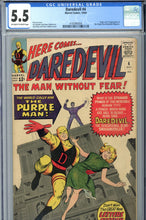 Load image into Gallery viewer, Daredevil #4 CGC 5.5
