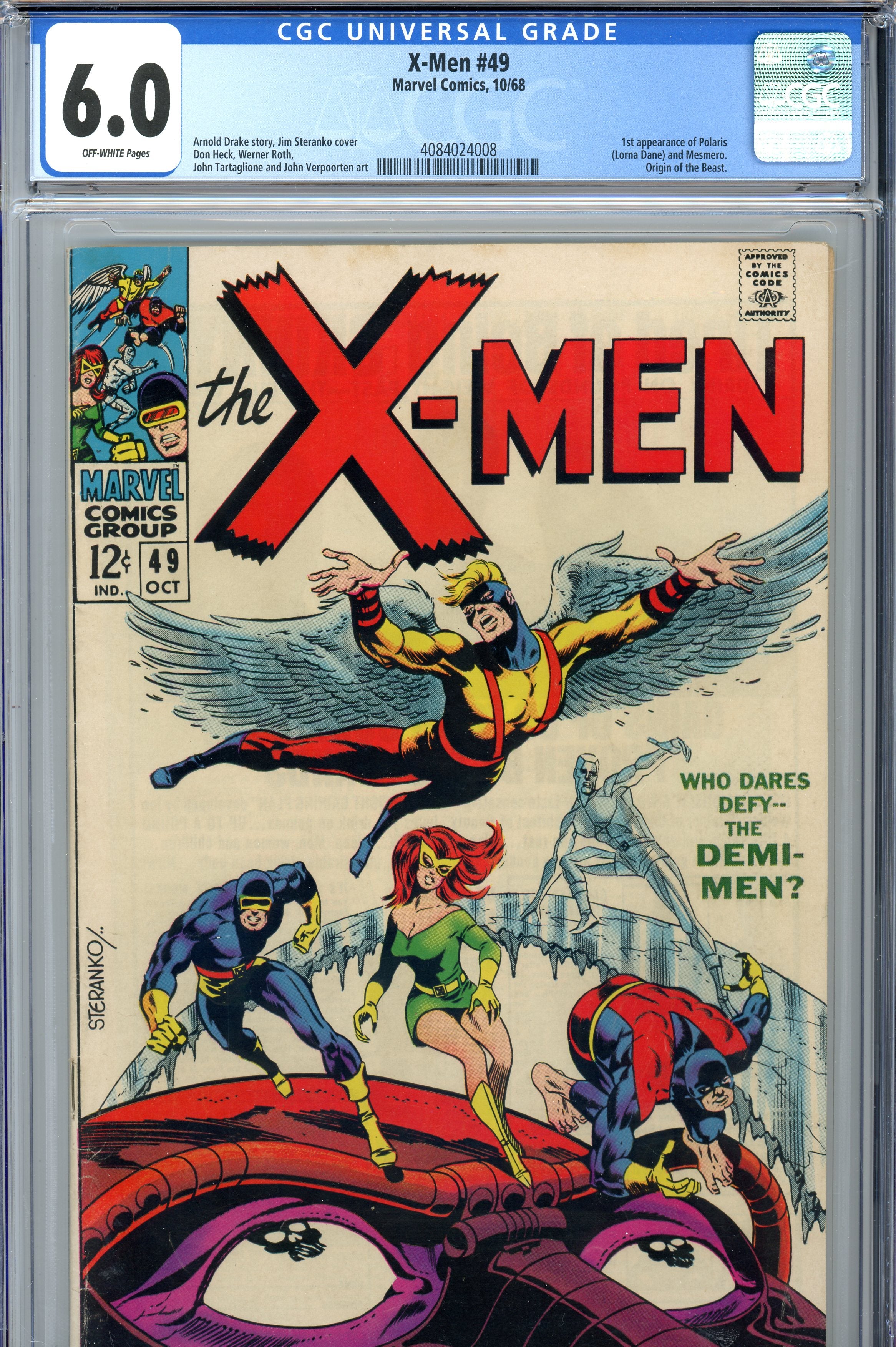 X-Men #49 CGC 6.0 – Out of the Vault Collectibles