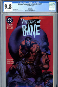 Vengeance of Bane CGC 9.8 Rare 3rd Printing