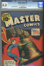 Load image into Gallery viewer, Master Comics #28 CGC 4.0
