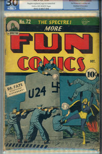 More Fun Comics #72 PGX 3.0