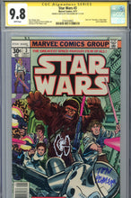 Load image into Gallery viewer, Star Wars #3 CGC 9.8 SS Signed Remarked Tie Palmer
