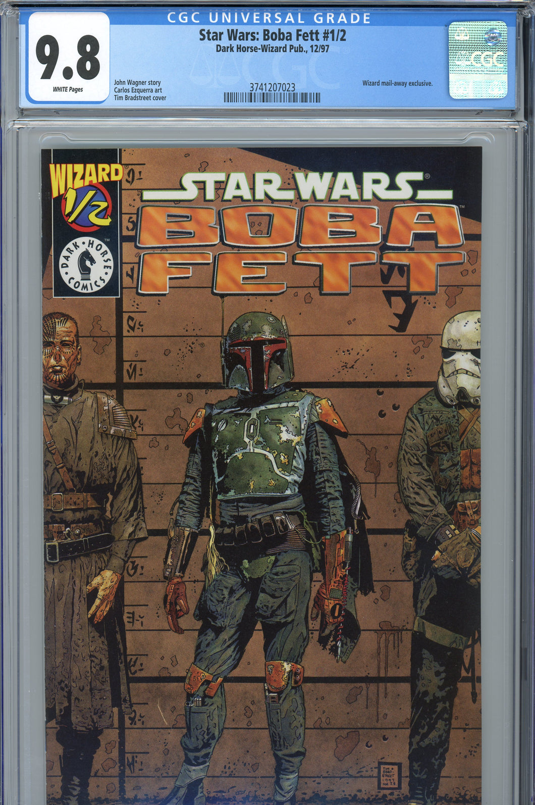 Star Wars Boba Fett #1/2 CGC 9.8