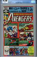 Load image into Gallery viewer, Avengers Annual #10 CGC 9.6 1st Rogue
