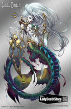 Load image into Gallery viewer, PIN-UP / COVER - JAMIE TYNDALL - LADY DEATH AS MERMAID
