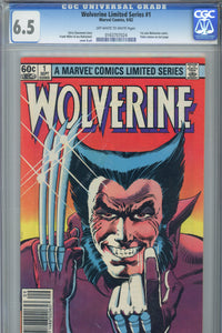 Wolverine Limited Series #1 CGC 6.5