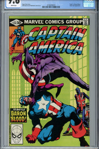 Captain America #254 CGC 9.8