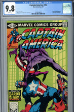Load image into Gallery viewer, Captain America #254 CGC 9.8
