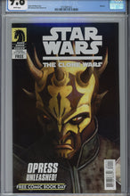 Load image into Gallery viewer, Star Wars The Clone Wars FCBD CGC 9.8 1st Savage Opress

