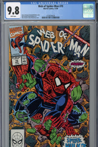 Web of Spider-Man #70 CGC 9.8