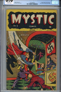 1944 Timely Mystic Comics V#2 #1 CGC 3.0