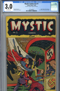 1944 Timely Mystic Comics V#2 #1 CGC 3.0