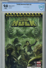 Load image into Gallery viewer, Totally Awesome Hulk #22 CBCS 9.8 1st Appearance of Weapon H
