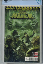 Load image into Gallery viewer, Totally Awesome Hulk #22 CBCS 9.8 1st Appearance of Weapon H
