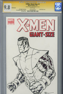 X-Men Giant Size #1 CGC 9.8 SS Blank Cover McKone Sketch
