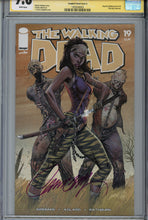 Load image into Gallery viewer, Walking Dead 15th Anniversary Edition #19 CGC 9.8 SS Signed Campbell
