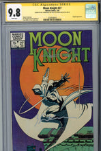 Load image into Gallery viewer, Moon Knight #27 CGC 9.8 SS Signed Miller &amp; Sienkiewicz

