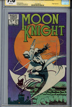 Load image into Gallery viewer, Moon Knight #27 CGC 9.8 SS Signed Miller Sketched Sienkiewicz
