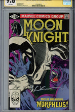 Load image into Gallery viewer, Moon Knight #12 CGC 9.8 SS Signed Miller &amp; Sienkiewicz
