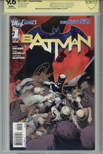 Batman #1 New 52 x 5 CBCS 1st (Newsstand) 2nd, 3rd, 4th, 5th Print