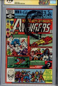 Avengers Annual #10 CGC 9.6 SS Rogue Sketch by Golden