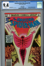 Load image into Gallery viewer, Amazing Spider-Man Annual #16 CGC 9.4 Canadian Price Variant
