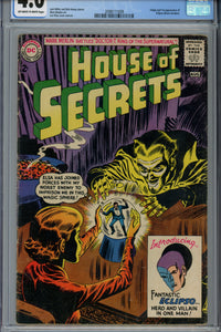 House of Secrets #61 CGC 4.0 1st Appearance of Eclipso