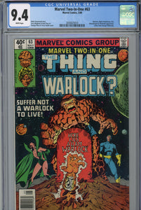 Marvel Two-In-One #63 CGC 9.4