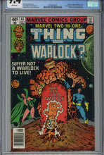 Load image into Gallery viewer, Marvel Two-In-One #63 CGC 9.4
