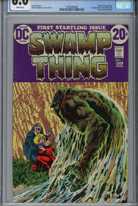 Swamp Thing #1 CGC 8.0