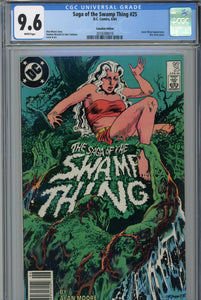 Saga of the Swamp Thing #25 CGC 9.6 Canadian Price Variant