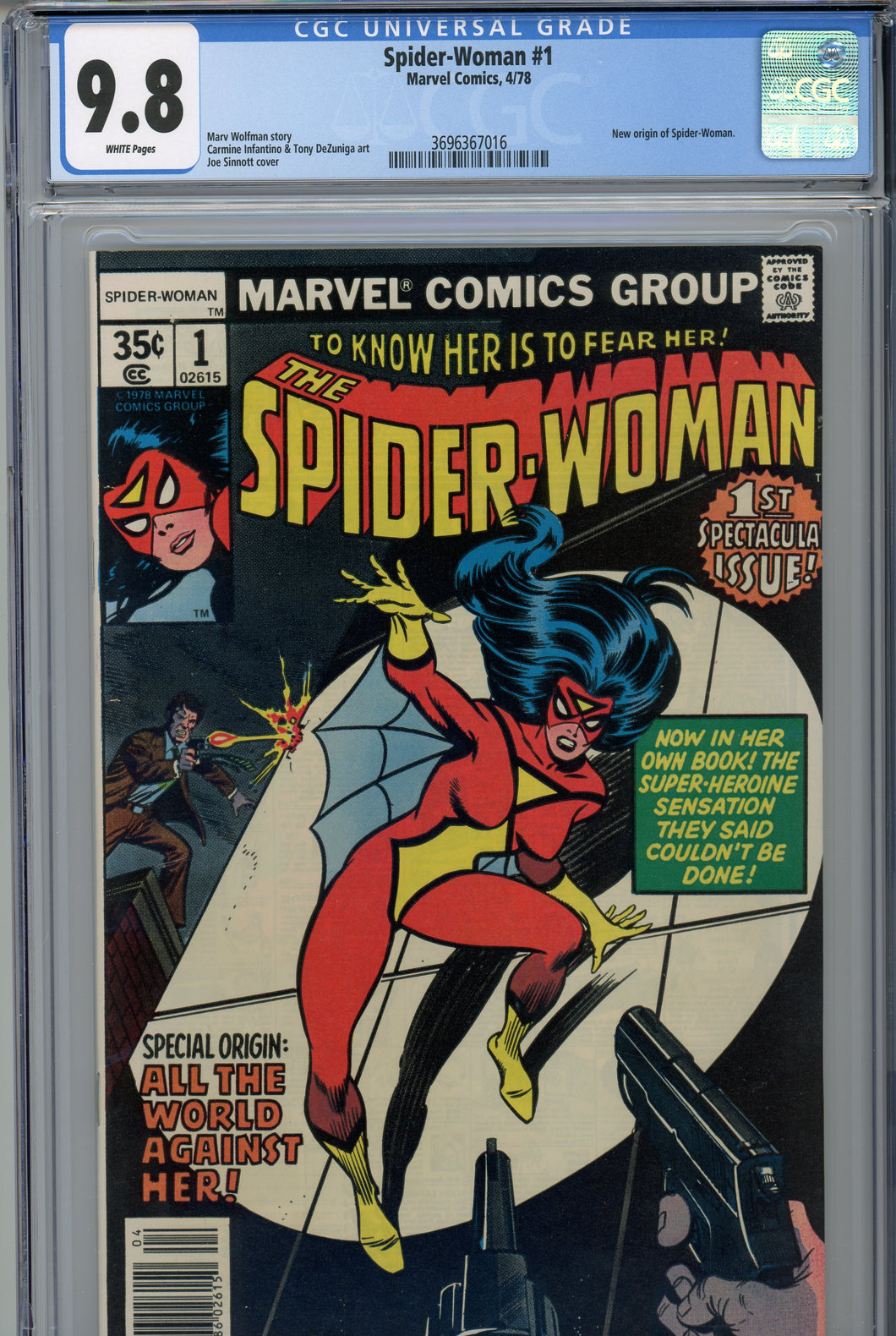 Spider-Woman #1 CGC 9.8