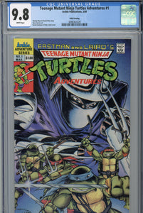 Teenage Mutants Ninja Turtles Adventures #1 CGC 9.8 5th Print