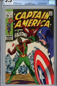 Captain America #117 CGC 5.5 1st Falcon