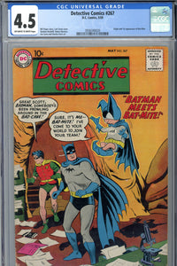 Detective Comics #267 CGC 4.5 1st Bat-mite