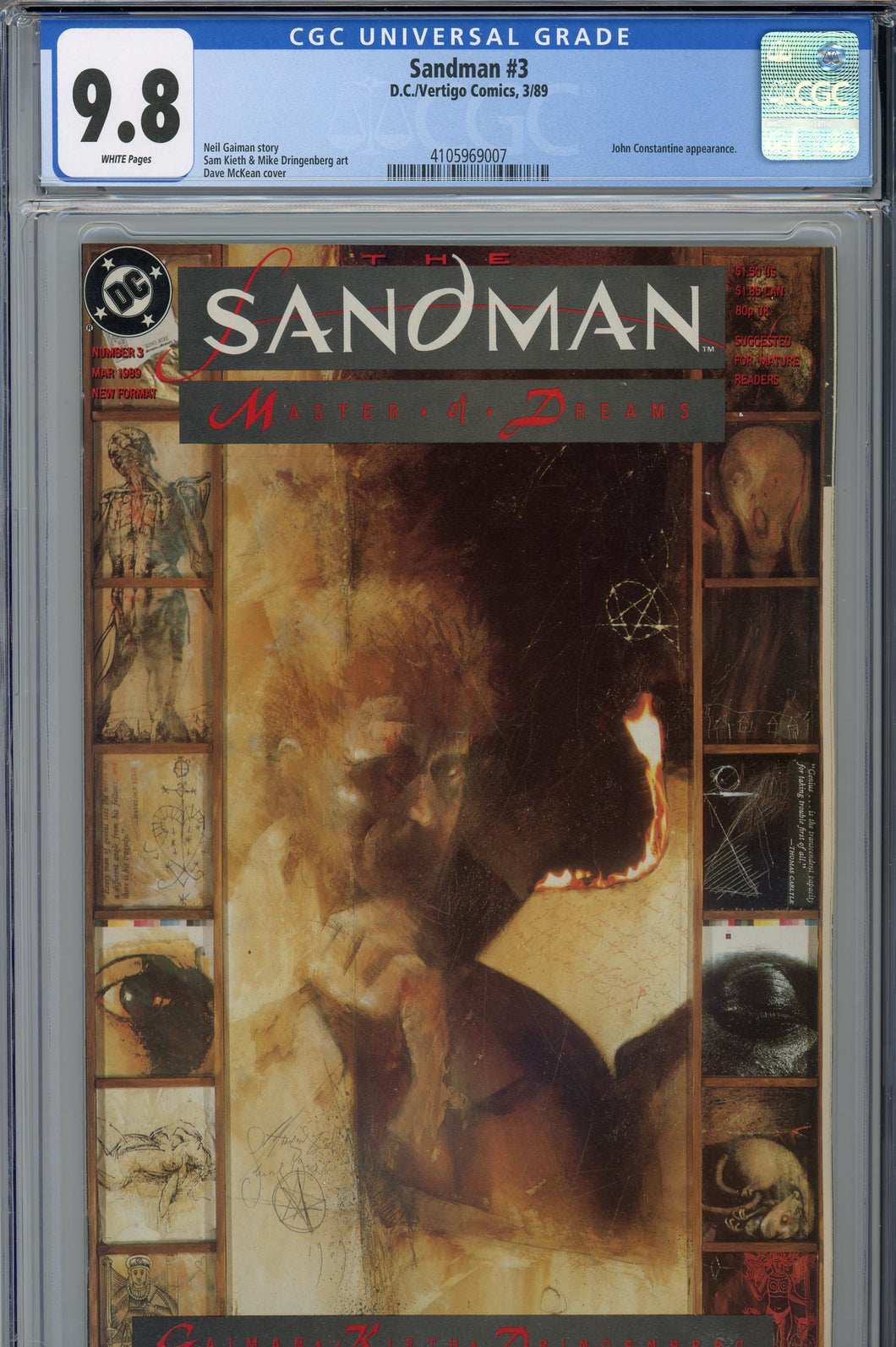 Sandman #3 CGC 9.8
